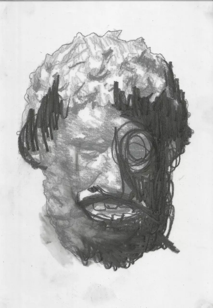 frederic malette-CALIGULA-21X29,7CM-GRAPHITE sur calque 180g sur deux face-2015-1