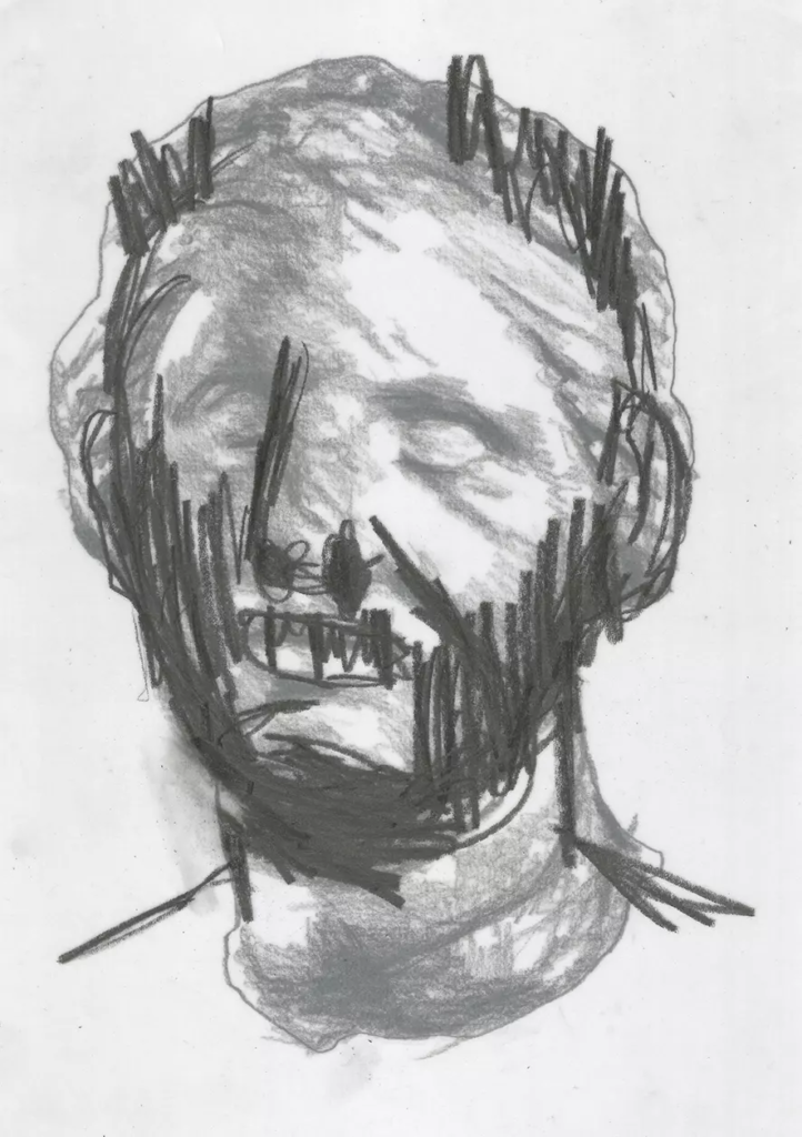 frederic malette-CALIGULA-21X29,7CM-GRAPHITE sur calque 180g sur deux face-2015-4