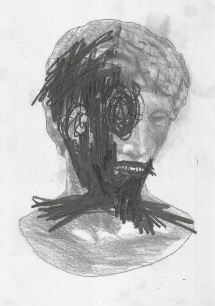 frederic malette-CALIGULA-21X29,7CM-GRAPHITE sur calque 180g sur deux face-2015-8