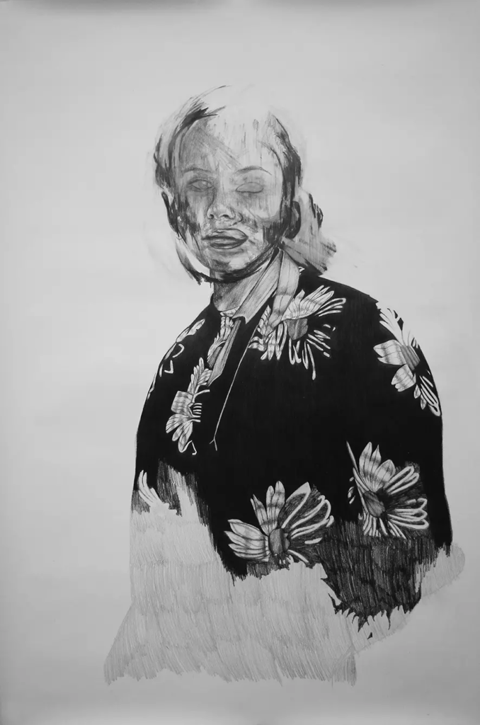 Frederic Malette-dans l aube.Soudain-graphite-100x150cm-2016-Nantes-2
