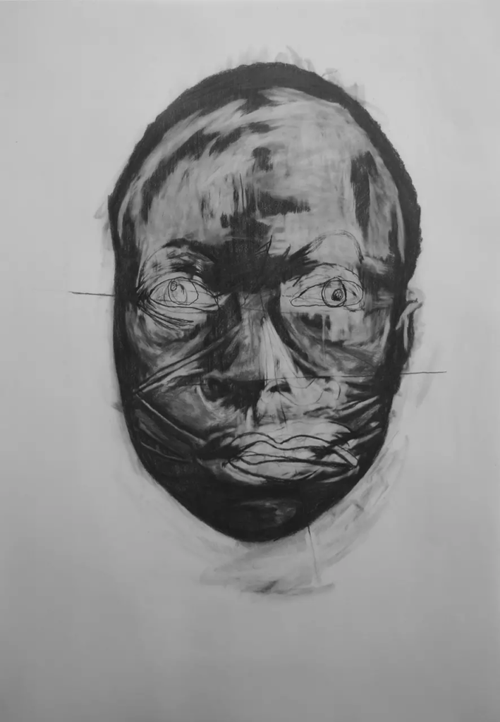 frederic malette-la fameuse part des anges-graphite-70X100CM-2016-1