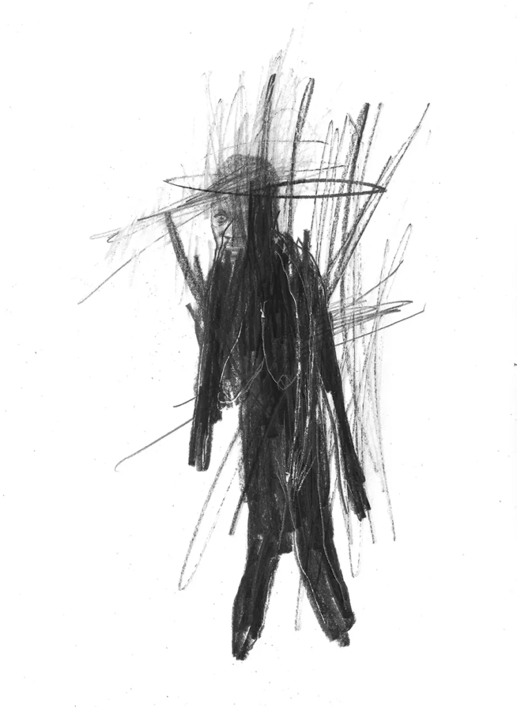 frederic malette-LES PETITS CORPS-21X29,7CM-GRAPHITE-2016-18