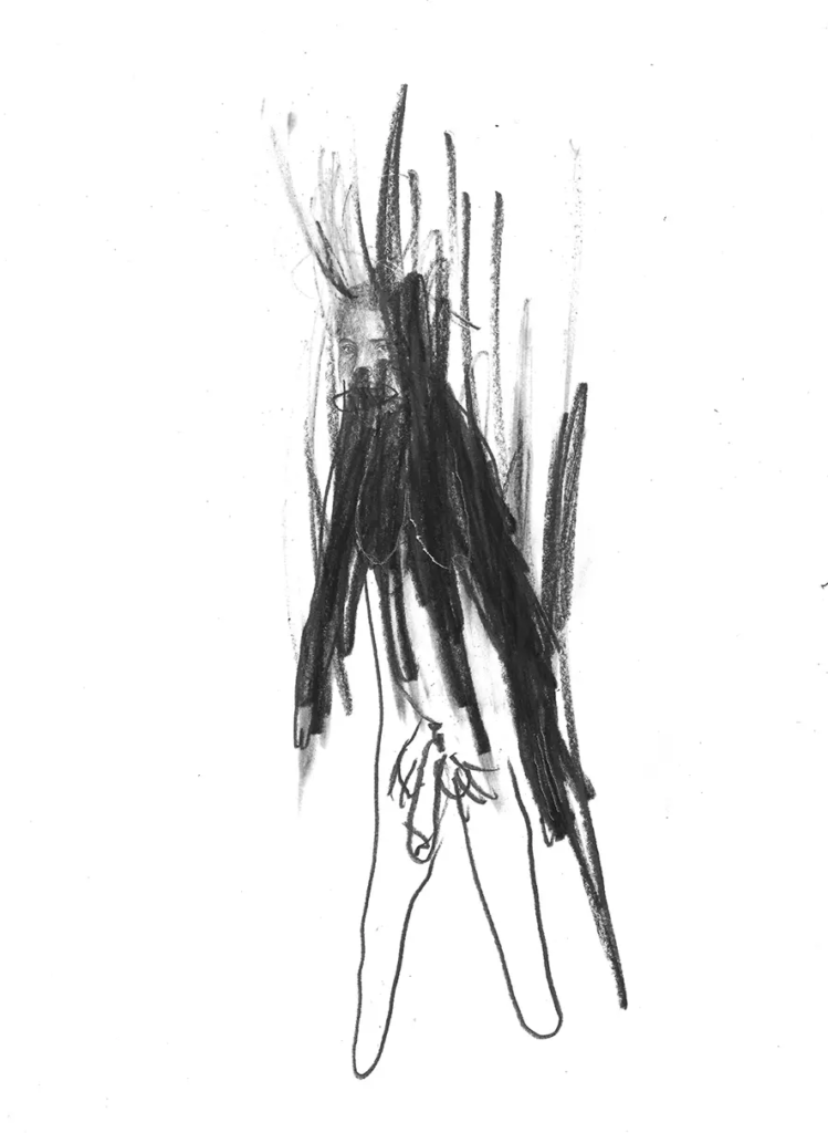 frederic malette-LES PETITS CORPS-21X29,7CM-GRAPHITE-2016-22