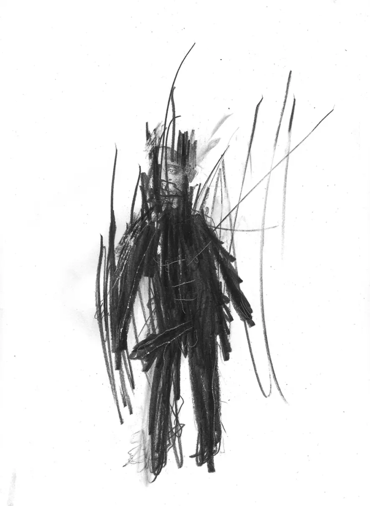 frederic malette-LES PETITS CORPS-21X29,7CM-GRAPHITE-2016- 3