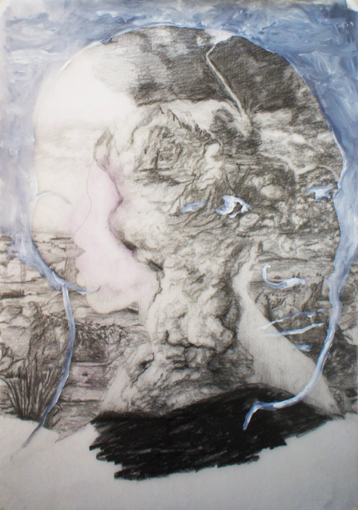 Frederic Malette-Meteores 3-42x59,4cm-graphite et huile sur calque-2024.jpg